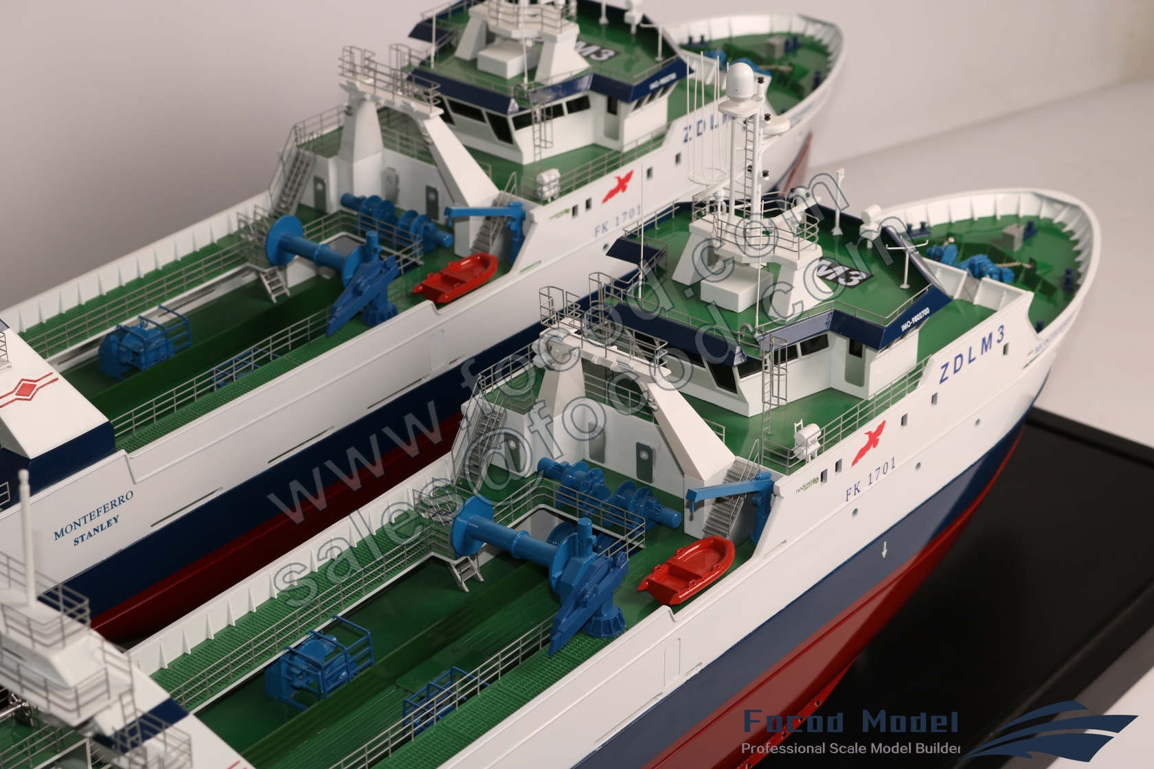 customized model of 64m Fish Trawler